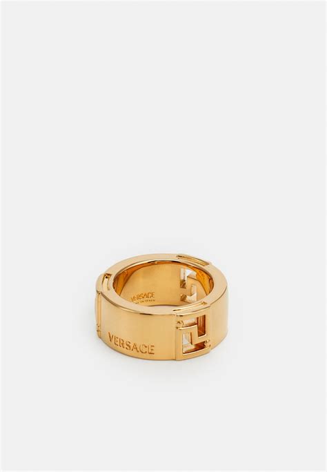 versace ring gold|Women's Designer and Luxury Rings .